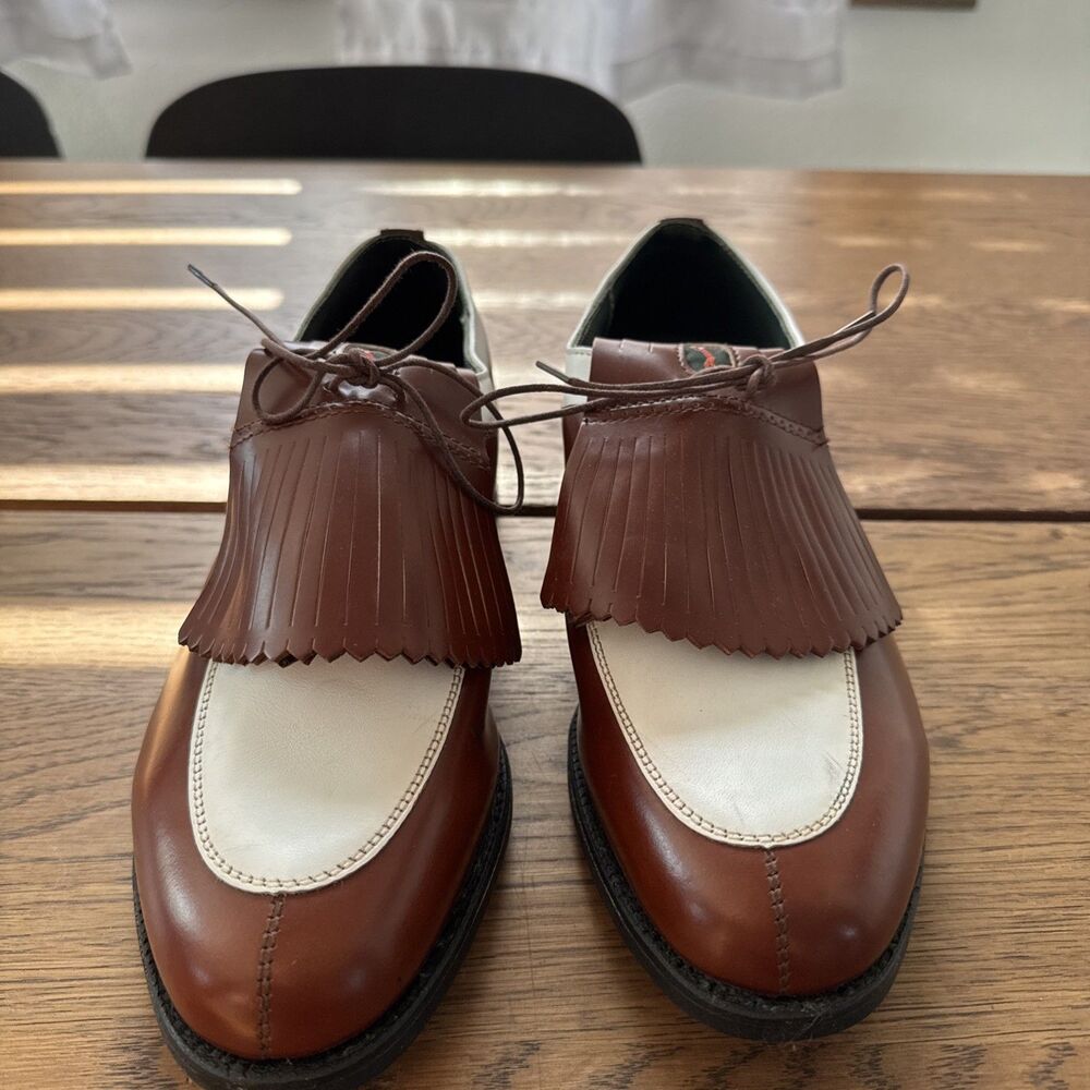 Vintage Kiltie Golf Shoes By Dexter Mens 8 1/2